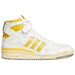 Adidas Forum 84 High Aged White Yellow